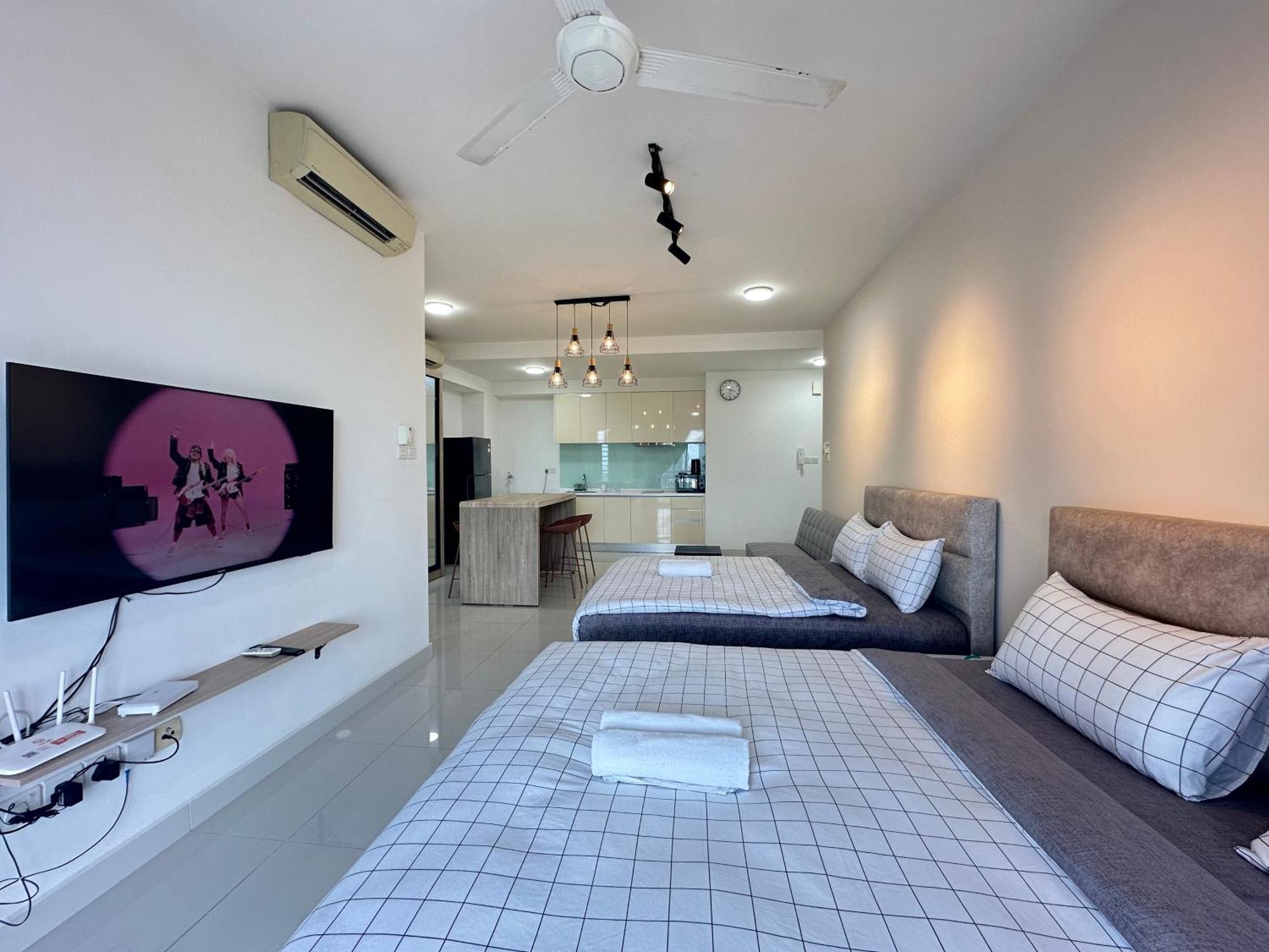 Teega Suites Puteriharbour By Wp Homestay Johor Bahru Oda fotoğraf